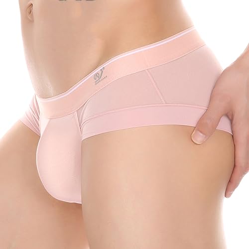 Mens Sexy Thongs Low Rise Mini Cheek Thong Soft Under Panties Bulge Enhancing Briefs Soft Breathable Underpants4