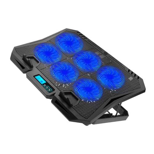 Base para portátil Homoyoyo con ventilador y altura ajustable miniatura 1