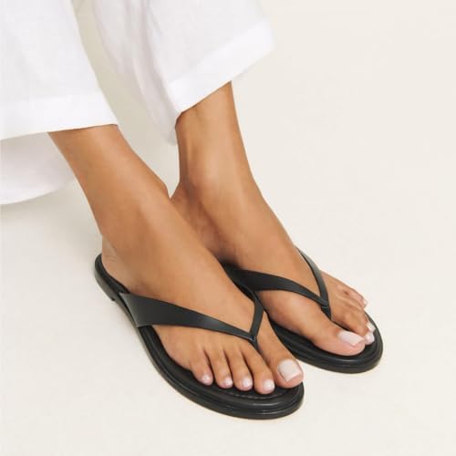 Flip Flops for Women Summer Slip On Thong Sandals Flats Summer Sandals for Women 2025 Lightweight Women’s Sandals Beach Essentials Slides2
