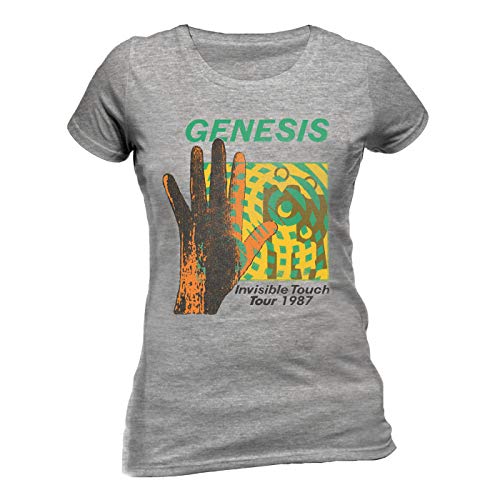 Image of CID Women's Genesis-Invisible Touch T-Shirt, Grey (Heather Grey), Small