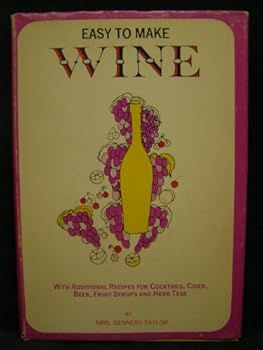 Hardcover Easy to Make Wine Book
