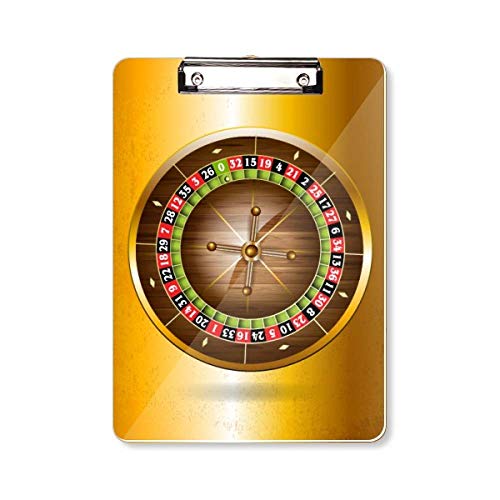 Platine tournante de casino illustrée pour organiser vos fiches A4