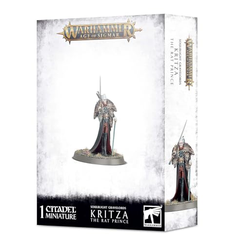 Games Workshop Warhammer AoS - Soulblight Gravelords Kritza: Der Rattenprinz
