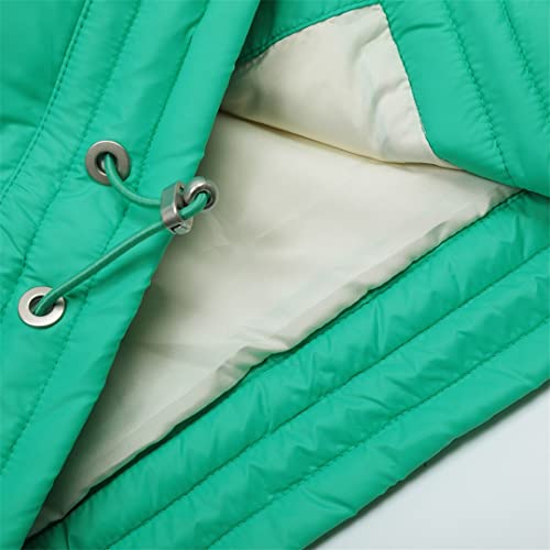 Veste en duvet rétro homme blanc L : le blouson col montant élégant