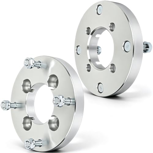 OCPTY 4x110 to 4x156 Wheel Spacers Adapters 1 inch Real Forged Spacers with 12x1.25 ThreadSize 74mm Hub Bore fits 1999-2009 for Arctic-Cat for 250 2PCS