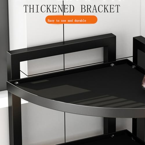 Metal Pot and Pan Holder Rack,2 Layer Adjustable Height Countertop Saucepan Storage Standing Shelf Under Sink Cupboard Cabinet for Kitchen Storage,Black,5 - Image 7