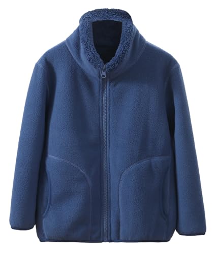 Catálogo de Abrigos para Niño al mejor precio. 48 SEAUR - Chaqueta de Forro Polar Infantil Niños Chaquetas Mangas Largas Invierno para Niña Niño Cálido de Vestir Pequeños Fleece Abrigo Térmico Sólido con Cremallera - 13-14...