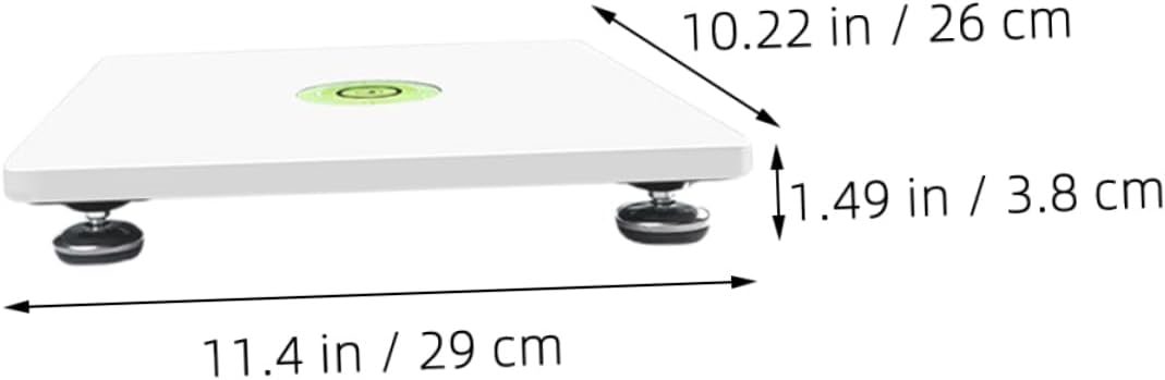 Mipcase Adjustable Resin Leveling Table Multi Functional Self Leveling Board for Epoxy Projects Ergonomic Height Stable Surface for Crafting Office Study