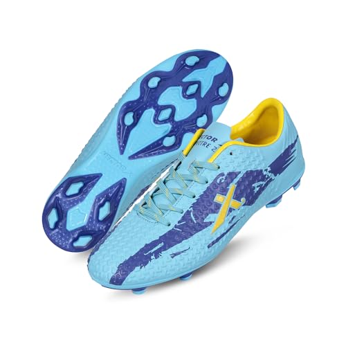 Image of Vector X Spectre 2.0 Football Shoe /Studs, Double Colored TPU Sole, Padded Footbed, Premoulded Heel Shoe for Men