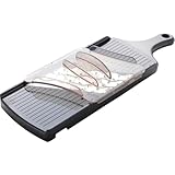 アーネスト 【日本製】 スライサー (千切り) 3倍速でできる (3倍速 トリプルウェーブ) 大手飲食店愛用ブランド 限定カラー ブラック A-77295 【Amazon.co.jp限定】