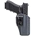BLACKHAWK Ambidextrous Appendix Reversible Carry Inside the Pants Holster fits Glock 43, Urban Gray, Model:417568UG