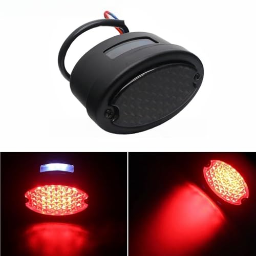 Freno luces trasero luz trasera universal para motos personalizadas Softail 3