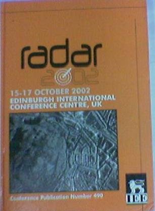 Iee Cp 490 : Radar 2002