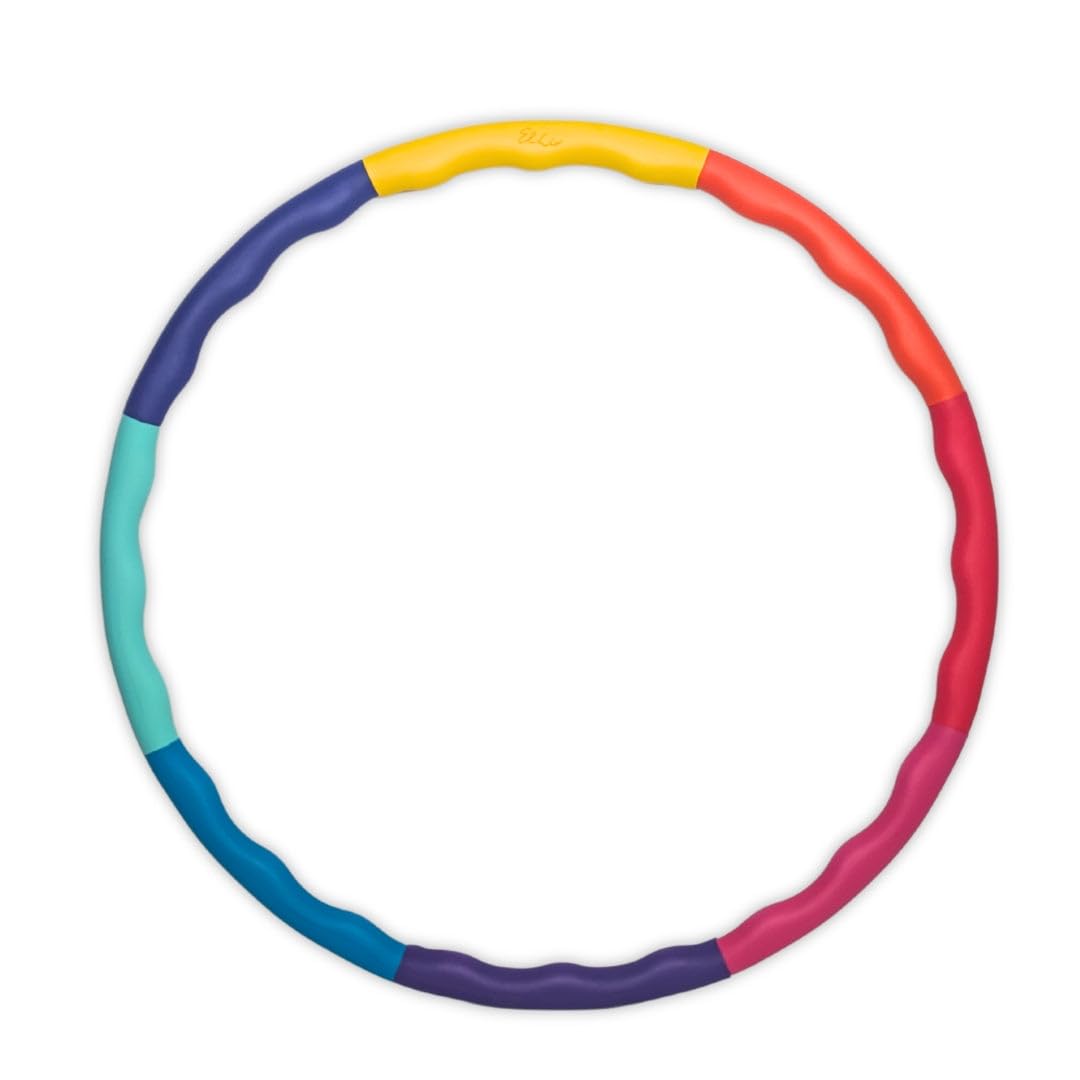 L - DAS ORIGINAL - Hula Hoop Reifen, Gymnastikreifen zum Abnehmen, Fitness für Fortgeschrittene [2,2 kg]
