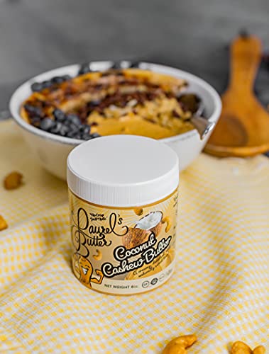 Laurel’s Coconut Cashew Butter – High Protein Nut Butter - Flavored Butter - Keto Friendly Butter – Gluten & Preservatives Free – Omega 3’S – Non-Gmo - No Added Sugar Butter - (8 Oz) #TOP2