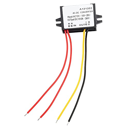 Ya en mundofriki.es: AC 10-28V a DC 12V Convertidor AC-DC Módulo de Fuente de Alimentación Reductor para Pantalla de Automóvil y Cámara de Monitor(3A)