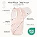 Momcozy Swaddles for Newborns, Quiet Fastener Suitable for Infant 0-3 Months, New-Parent-Friendly Swaddle Sack, Reduce Startle Reflex, Newborn Boys Girls Registry Essentials, 2-Pack, Bloom