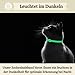 Animalea® Zeckenhalsband für Katzen (2 Stück) - Länge 38cm - wirksamer Schutz gegen Zecken und Flöhe - wasserfest und Leuchtend bis zu 8 Monaten Zeckenschutz mit 100% natürlichen Inhaltsstoffen