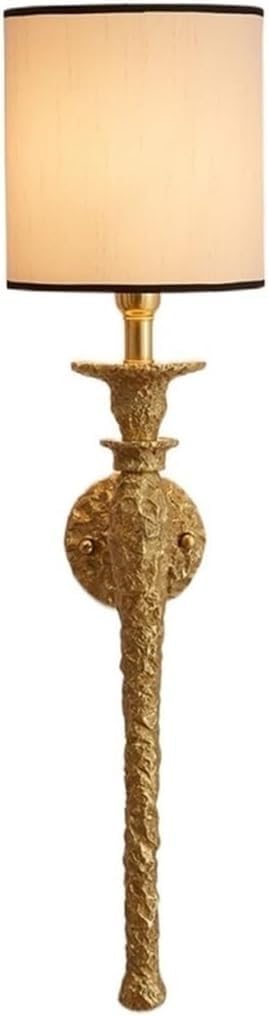 JKJZSALJ Wall Lights Lamps Vintage Luxury Bedroom Bedside Corridor Copper Lighting Modern Interior Sconces,A,A