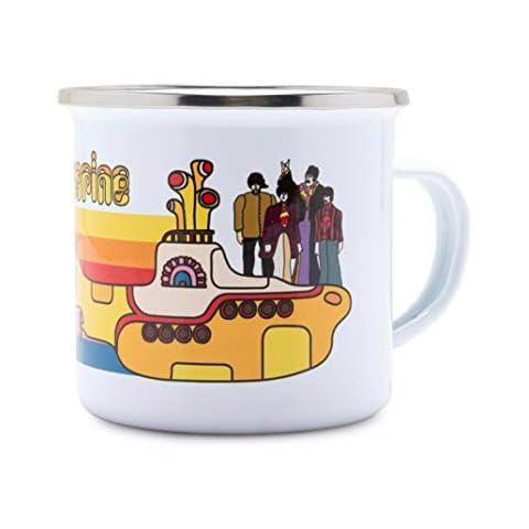 Yellow Submarine Rainbow Enamel Mug Cover