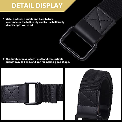 Image of ZORO Cotton Woven Fabric Belt for Men | M01-CB01 | Pack of 2