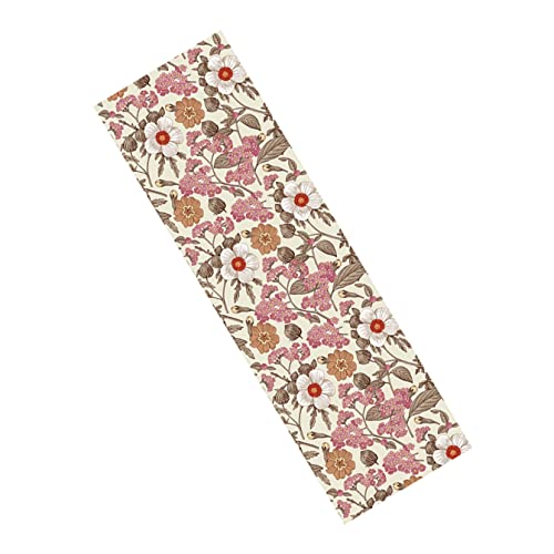 DIKACA 1 conjunto de adesivos de parede de gaveta autoaleatórios adesivos de quarto de flores decora