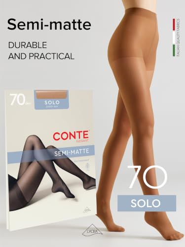 Image of Conte Classic Comfort Semi Opaque Tights Solo 70 Den