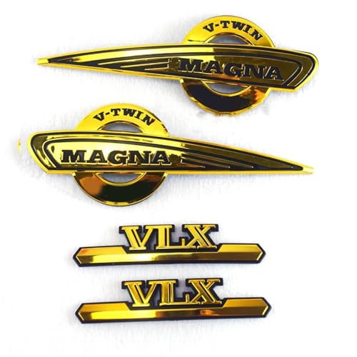 Kit autocollants 3D réservoir Steed VLX600 moto custom