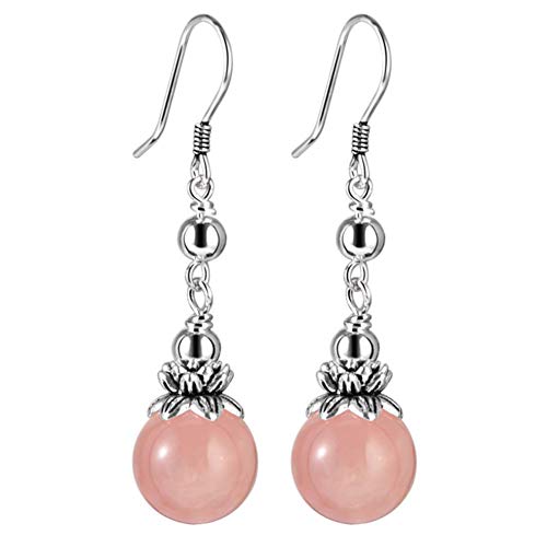 Pendientes de gota de plata con circonia cúbica MIYUAN y cristales de alta luminosidad