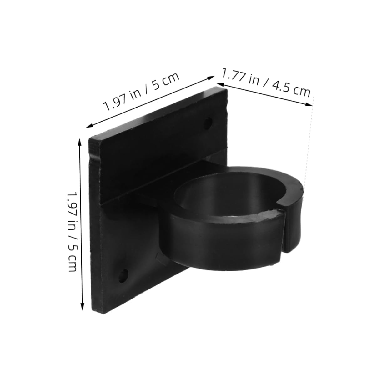 CIYODO 8Pcs Mic Holder Clip Durable Adhesive Microphone Clamp for Desk Secure Attachment Compact for Mic Use Reliable Design for Performance