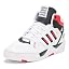 White Collegiate Red Black