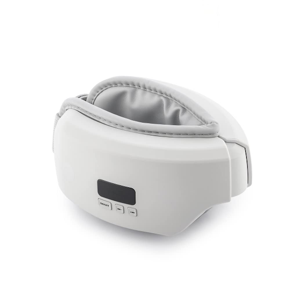 CELLUSTOP - Dispositivo de masaje para los ojos - Vibración con función de calor de compresión de aire Música - Relajación de los ojos, alivia la fatiga visual - 5 modos de masaje Ocular