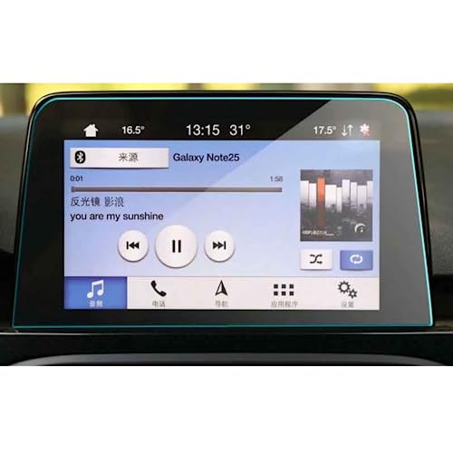 Film de protection premium verre trempé écran navigation GPS Ford Focus 2019
