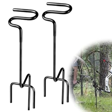 hunting blind bow holder