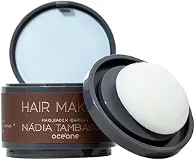 Océane Maquiagem Capilar Castanho Escuro Nádia Tambasco By Océane - Hair Makeup 4g