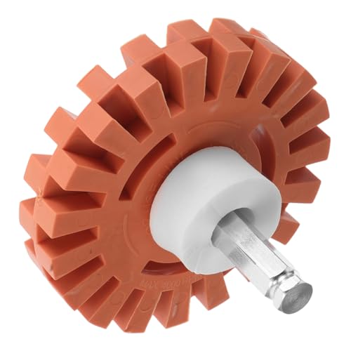 Gogogmee Pneumatic Decal Eraser Wheel Drill Adapter Sticker Remover for Home Decal Sticker Remove Vinyl Decals Stickers Stripes Pinstripes Adhesive