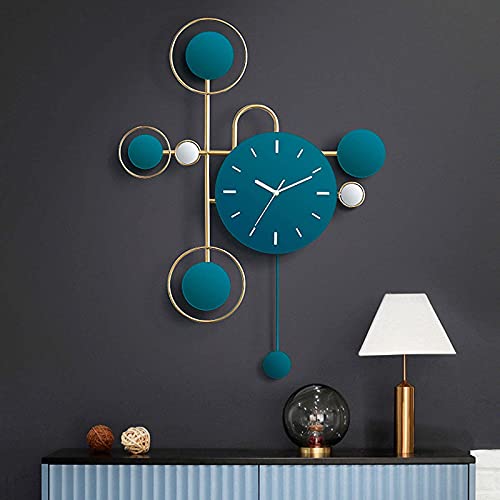 Horloge murale à pendule silencieuse design moderne et minimaliste