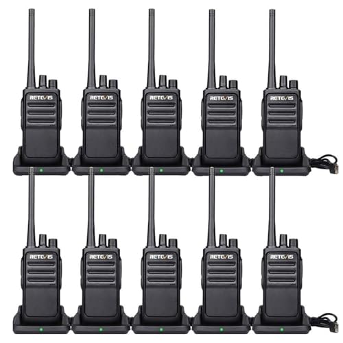 Talkie walkie PMR446 Retevis RT617 rechargeable longue distance sans licence pour adultes