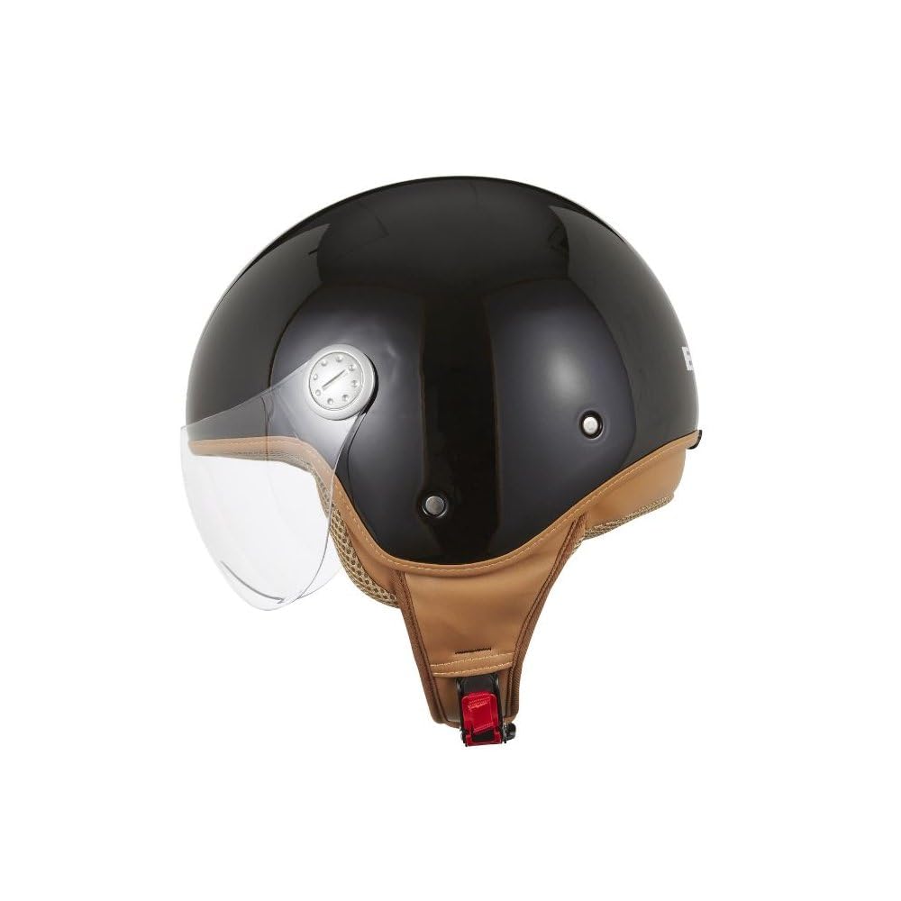 EOLE Casque Jet ROAD Noir brillant
