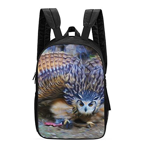 Mochila casual niño y adolescente con diseño Animal Art 3D Cool para material escolar