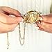 RandJ Hermione Rotating Time Turner Necklace Gold Hourglass Jewelry Presents