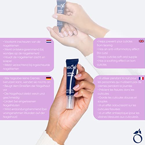 Herome Nagelhaut Creme (Cuticle Cream) - Repariert Trockene und (ein) gerissene Nagelhäute - Entzündungshemmende Wirkung - 13.5ml.