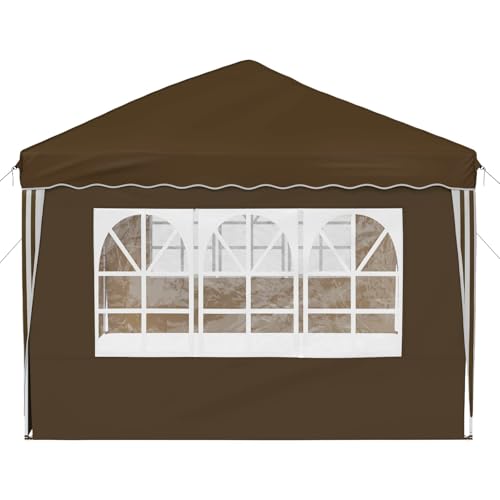 Carpa para fiestas plegable que soluciona la falta de sombra 7