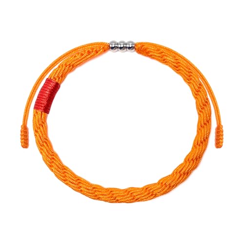 LAMIBEE Lucky and Protection Bracelet for Men and Women, Hand Braided Rope Thread, Wrist Wrap Bracelet, Surfer String Rope for Him and Her, Women Men, Teenage