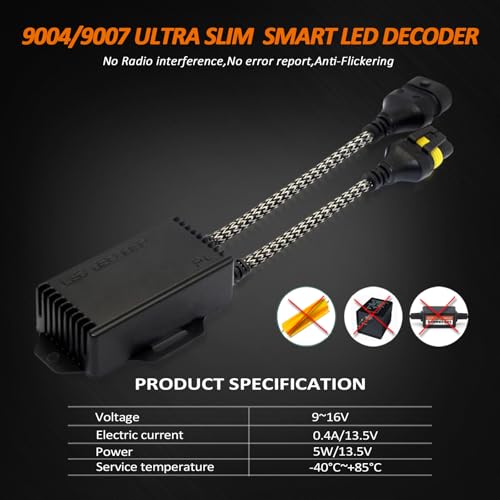 Bestview Kit Canbus Decoder HB1 9004 Pack 2 miniatura 3