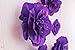 Letjolt Artificial Paper Flowers Decorations for Wall 3D Flowers for Birthday Party Wedding Backdrop Baby Shower Bridal Shower(Purple Set 6)