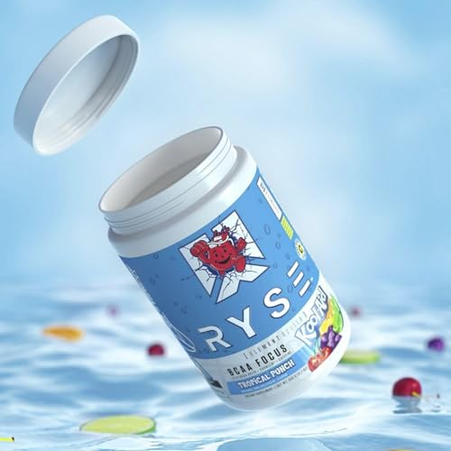 Ryse Element Series BCAA Focus | Hydrate, Focus, Recover | Designed for Versatility | with BCAAs, Caffeine, & Electrolytes | 30 Servings (Kool Aid Tropical Punch)