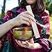 Acrylic Singing Bowl Mallet 7.7 Inch Crystal Sound Bowl Stick for Sound Healing Meditation with Rubber Striker and Carrying Pocket