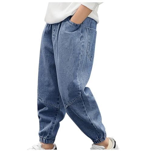 Pantalon cargo slim fit garçon résistant aux jeux pour l'école et le sport