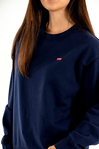Levi's Damen Standard Crew Sweatshirt,Peacoat,S – Ansicht 4